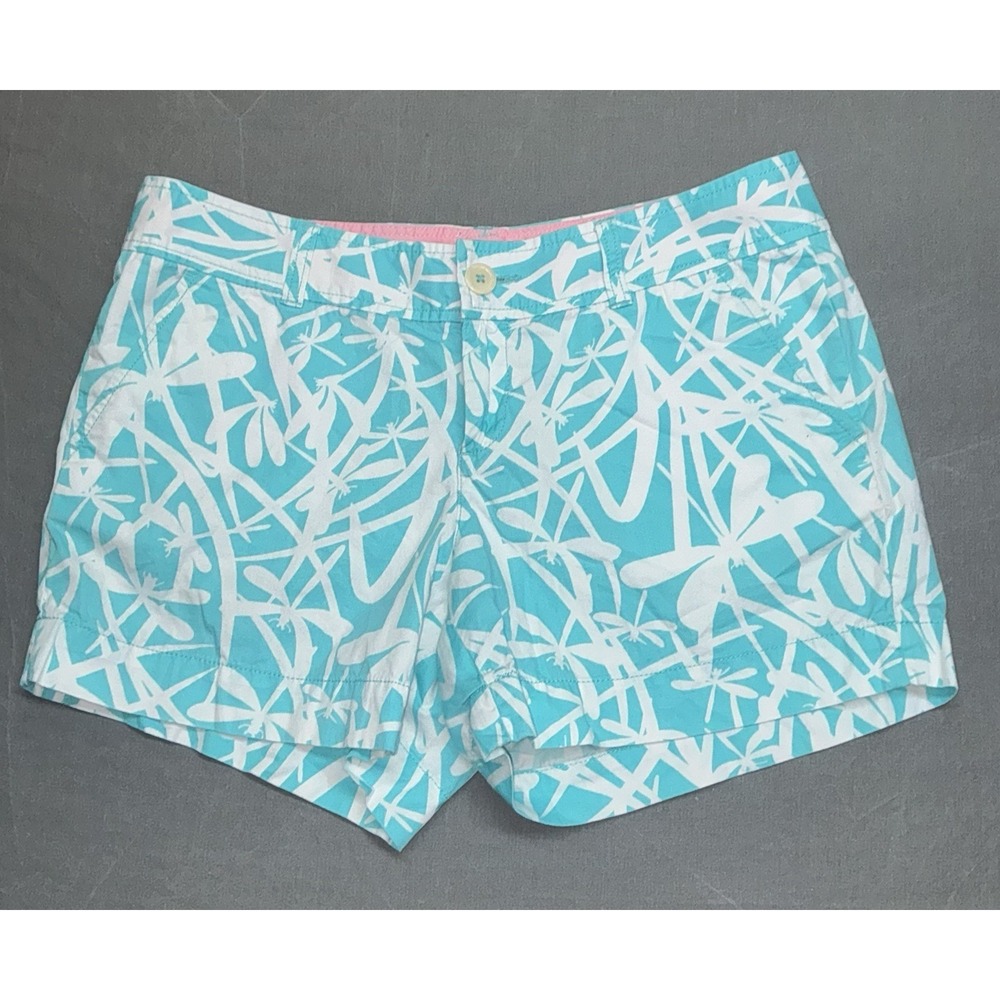 Lilly Pulitzer shorts size 10 Aqua, Excellent Condition